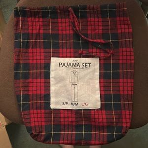 Flannel sack